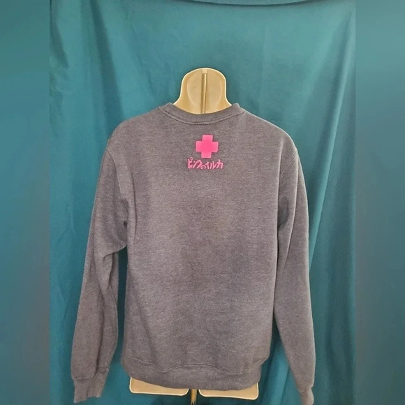 PINK DOLPHIN Blue‎ Crewneck Sweatshirt Size M - Picture 4 of 10